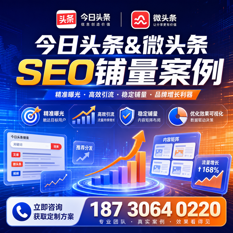中卫头条号SEO矩阵批量内容铺量成功案例