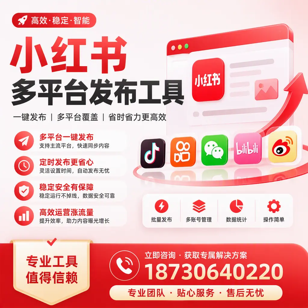在 中卫 小红书多平台发布工具的市场前景分析