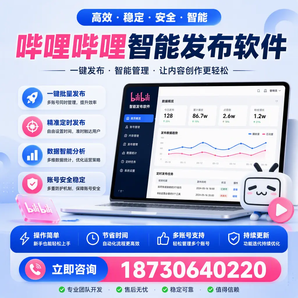 如何在 中卫 制定有效的哔哩哔哩智能发布策略